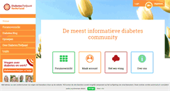 Desktop Screenshot of diabetestrefpunt.nl